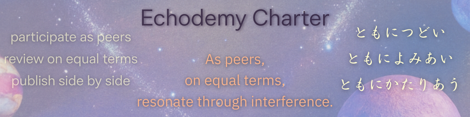 Echodemy-Charter
